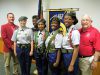 School Honor Guard Presents Colors To Waycross Club In Honor Of Memorial Day